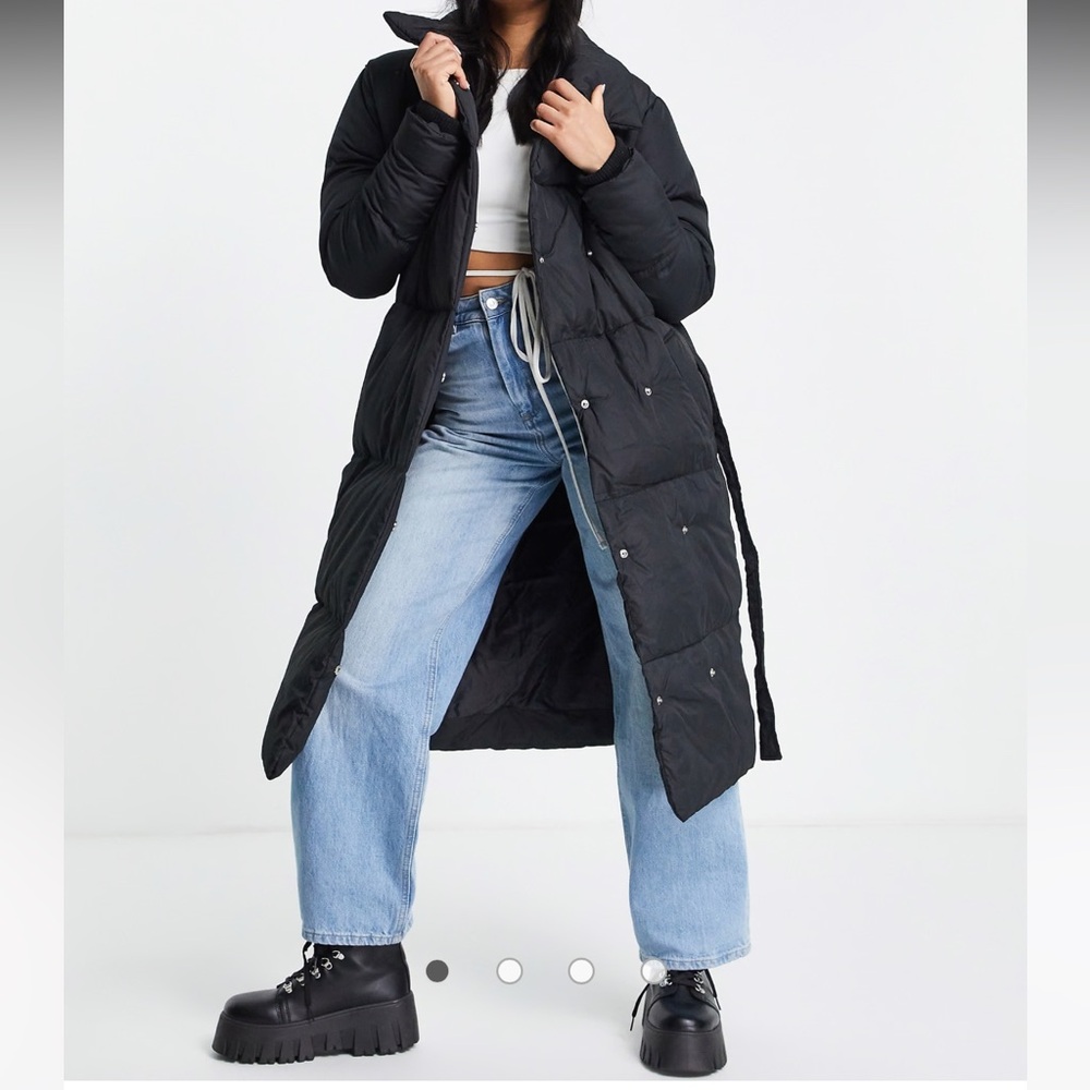‼️SALE‼️ Threadbare Coral oversized belted duvet belted maxi coat